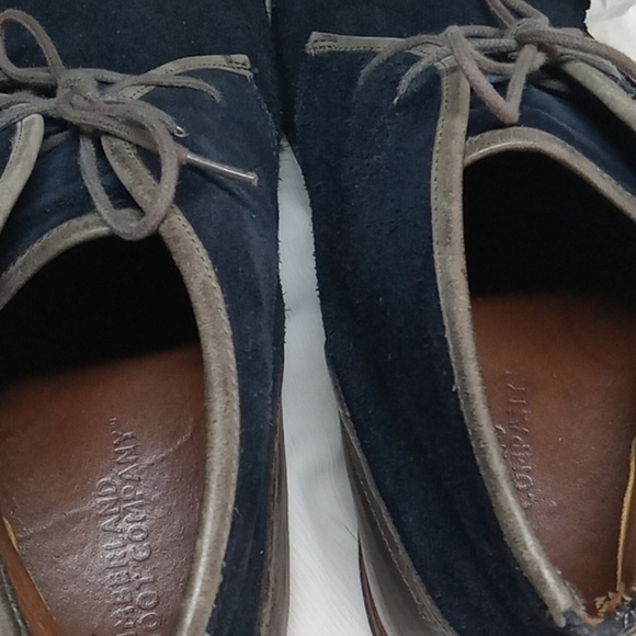 Timberland boot company blue suede shoes size 12 - Picture 5 of 7